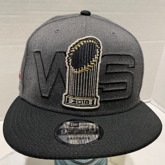 New Era 9Fifty Boston Red Sox 2018 WS Champs Hat - Picture 1 of 8
